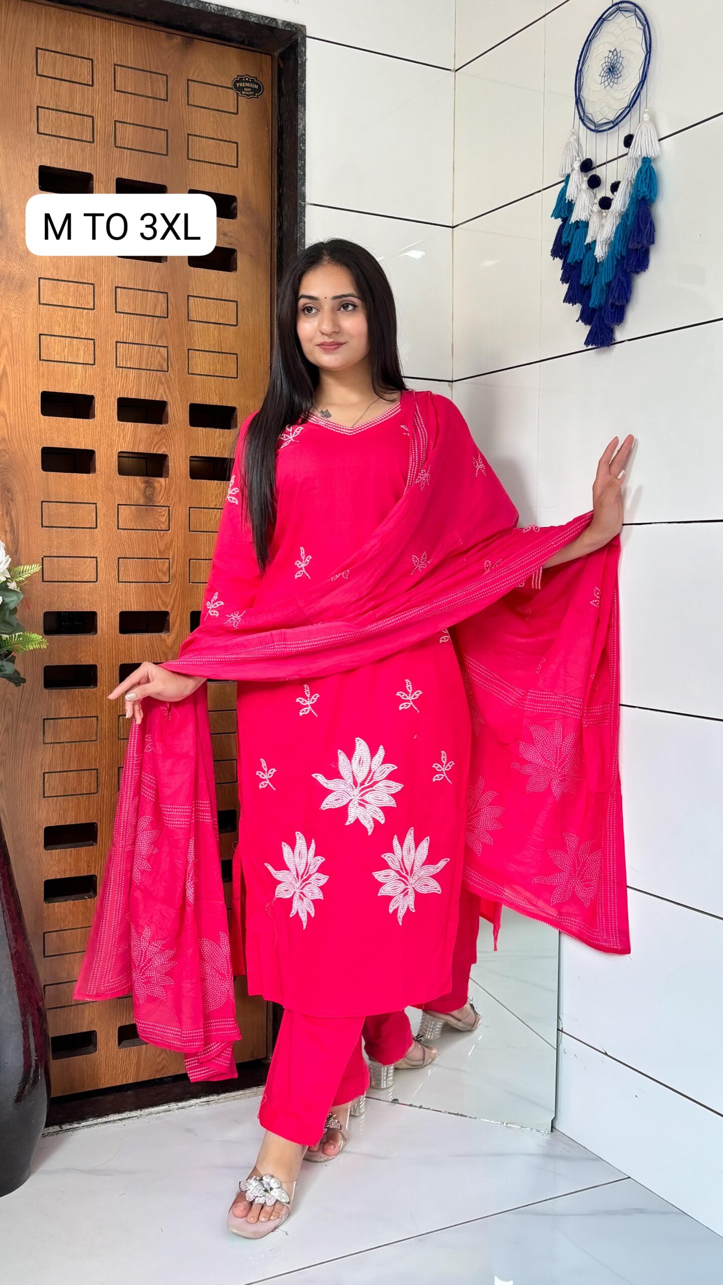 Elegant Purple Embroidered Cotton Kurta Set with Dupatta