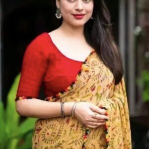 Presenting Enchanting soft Georgette saree For Intimate And Big Fat Indian Weddings, That Are Light On Your Skin And Uplift Your Wedding Shenanigans.