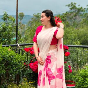 Pure Soft Organza  Saree
