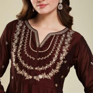 KURTA FABRIC:-Vichhitra Silk.