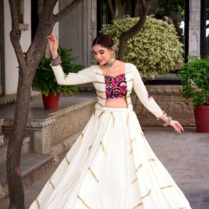 Fabric : Pure Rayon    Lehenga  Work : Sequins Lace Touch Up